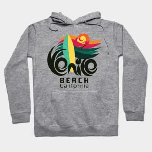 Venice beach surf and skate paradise Hoodie